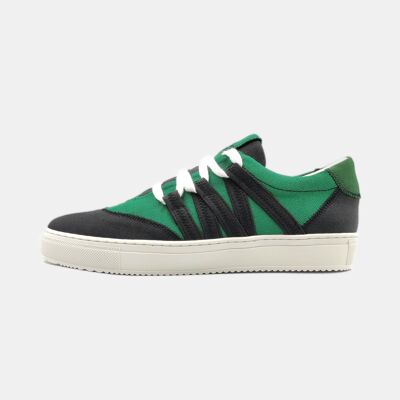 Green/White Phoenix Circular Sneaker - Upcycled & Recycled