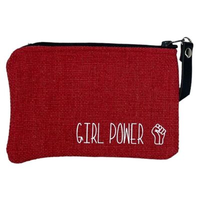 Tasche, „Girl Power“ Anjou-Rot