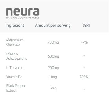 Supplément Sommeil Sérénité | Aide au sommeil naturelle au magnésium | Contient des niveaux élevés d'Ashwagandha, de L-théanine et de zinc 4