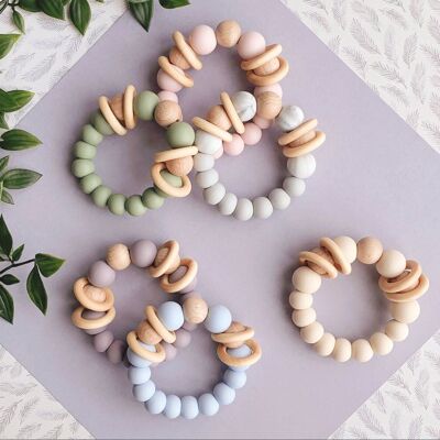 Multiway Silicone Teething Ring