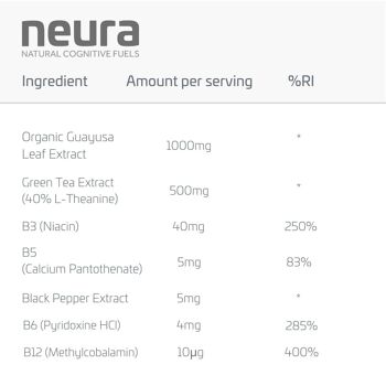 Zone+ par Neura | Carburant cérébral | Stimuler la performance physique | Contient des extraits de plantes nootropiques naturellement stimulants, dont du thé vert et du Guayusa (20 sachets)… 4
