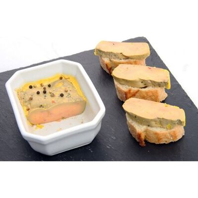 Terrine of Duck Foie Gras with Armagnac, Mi-cuit