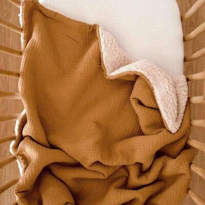 Camel soft blanket