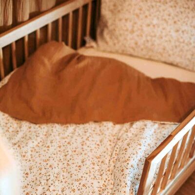 Camel and khaki patterned bedding set 100x140 cm