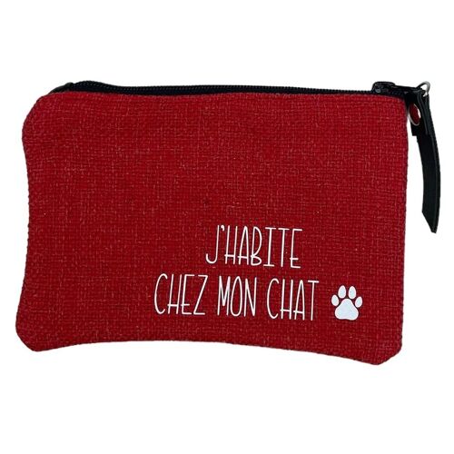 Pocket, "J'habite chez mon chat" anjou rouge