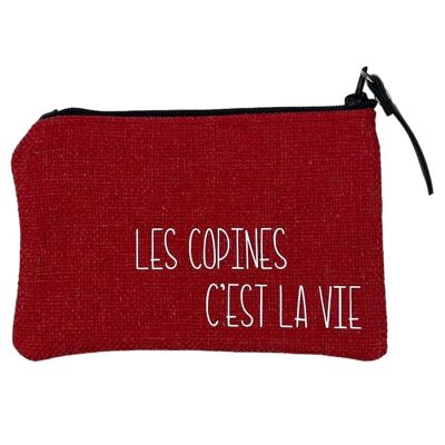 Pocket, "Les copines c'est la vie" anjou rouge