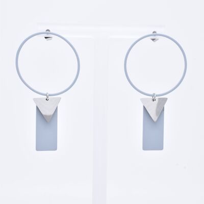 BOUCLES D'OREILLES - BO100124AR-GR