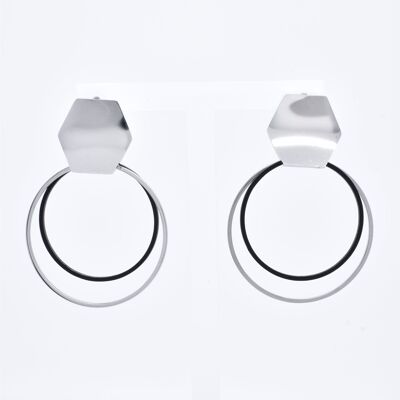 BOUCLES D'OREILLES - BO100125AR-NO