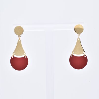 EARRINGS - BO100127OR-RG