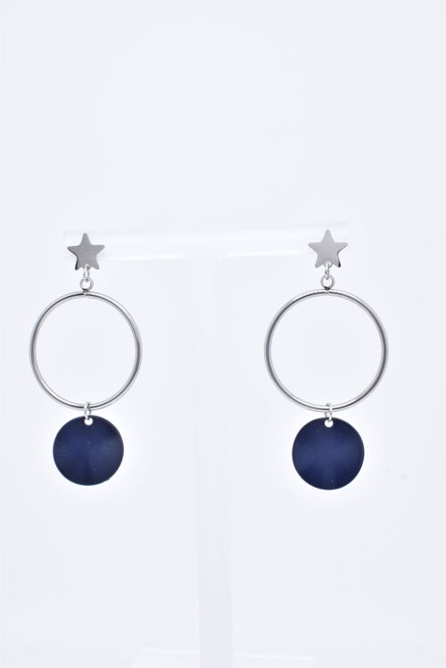 BOUCLES D'OREILLES - BO100128AR-BL