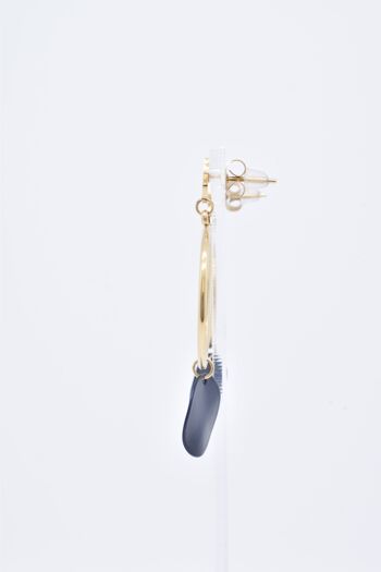 BOUCLES D'OREILLES - BO100128OR-BL 3