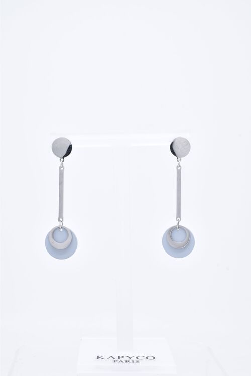 BOUCLES D'OREILLES - BO100130AR-GR