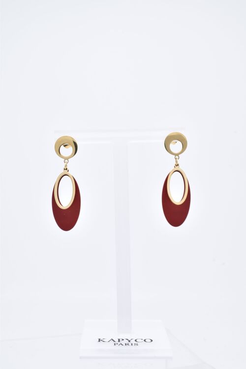 BOUCLES D'OREILLES - BO100132OR-RG