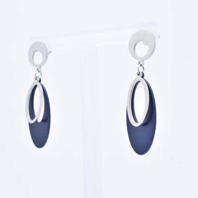 BOUCLES D'OREILLES - BO100132AR-BL