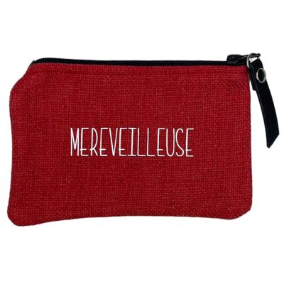 Pocket, "Mèreveilleuse" anjou rouge