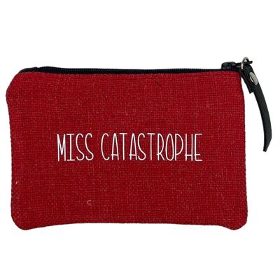 Pocket, "Miss catastrophe" anjou red