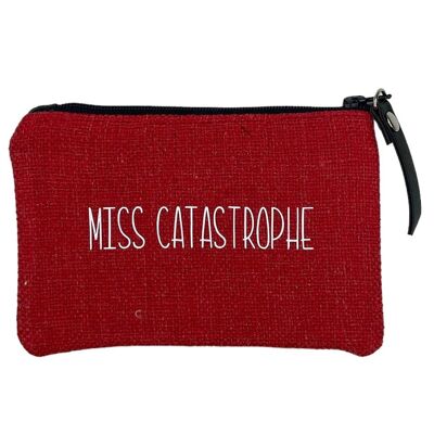 Pocket, "Miss catastrophe" anjou rouge