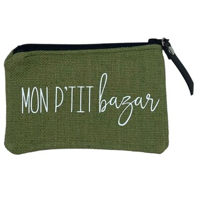 Pocket, "Mon p'tit bazar" anjou kaki