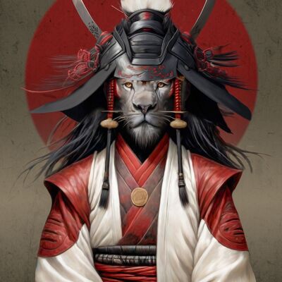 Samurai lion