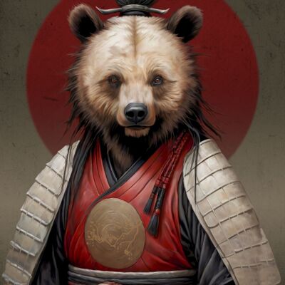 samurai bear