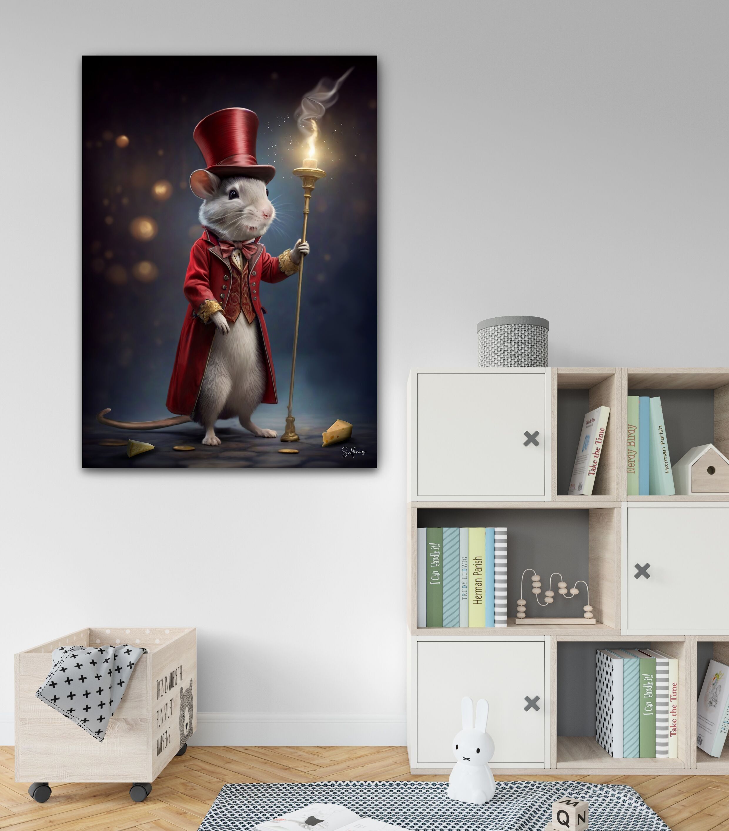 rata del país de las maravillas