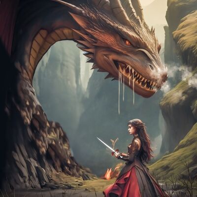 Dragon and the Priestess