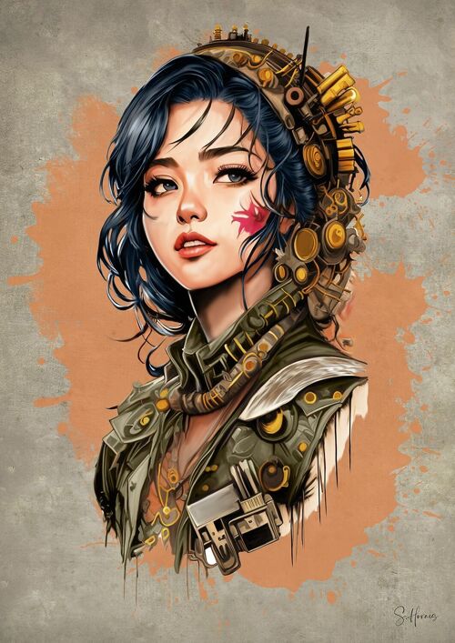 Steampunk girl 2