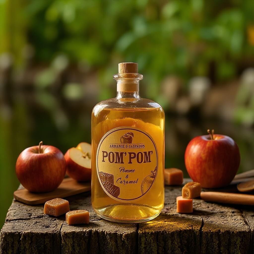 Pom' Pom' Calvados Combinato: Mela & Caramello 70 cl