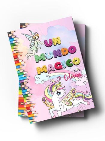 Livre de coloriage - Royaume Magique 1