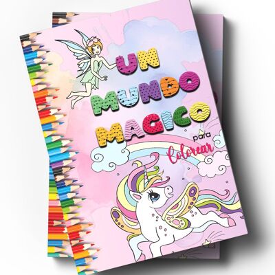 Coloring book - Magic Kingdom