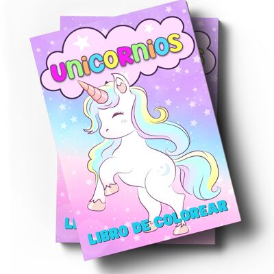 Libro da colorare - Unicorni