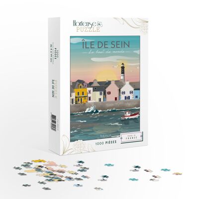 Puzzle Isla de Sein - 1000 piezas