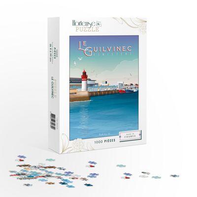Puzzle Le Guilvinec - 1000 pieces