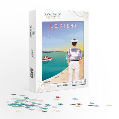 Puzzle Lorient - Marin - 1000 pièces
