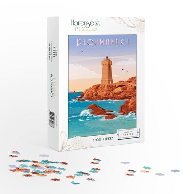 Ploumanac'h Leuchtturm-Puzzle – 1000 Teile