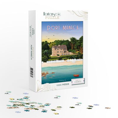 Port-Manec'h-Puzzle – 1000 Teile