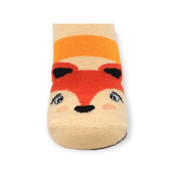 Fox, Apple, Mushroom Box Set Chaussettes en coton décontractées unisexes 8