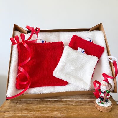 Geschenkbox – Weiß und Rot