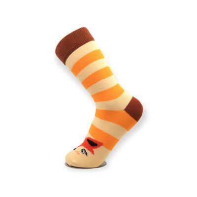 Fox Unisex Lässige Baumwollsocken