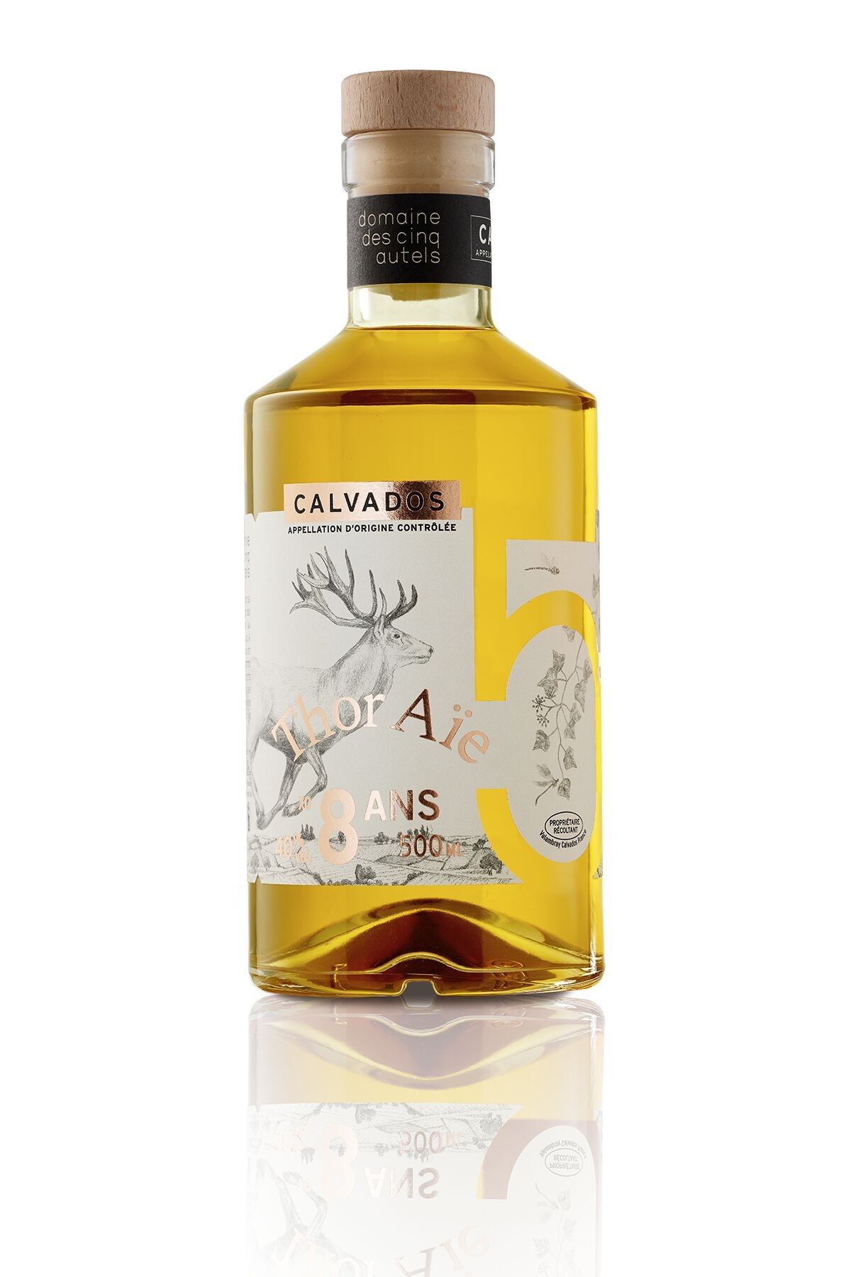 Organic Calvados Thor Aïe - 8 years of aging (50cl)