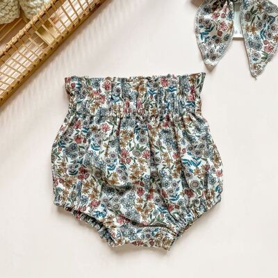Bloomers / blue floral