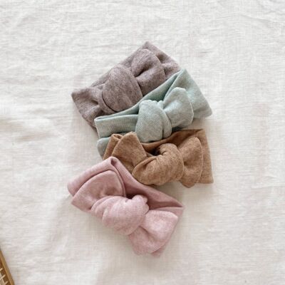 Bow headband / soft pastels