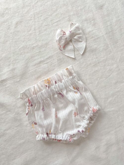 Bloomers / ivory floral