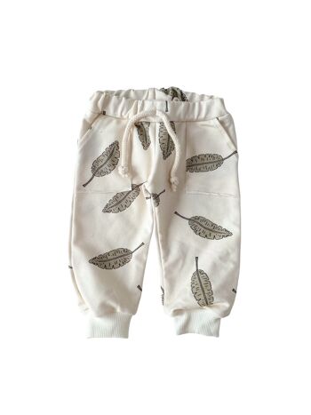 Pantalon de survêtement bébé / feuilles 2