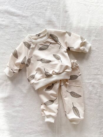 Pantalon de survêtement bébé / feuilles 6