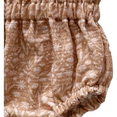 Bloomers / fleurs sauvages - caramel