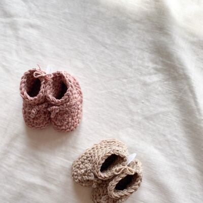 Chaussons bébé / coton