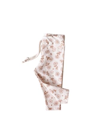 Leggings bébé/fleur 1