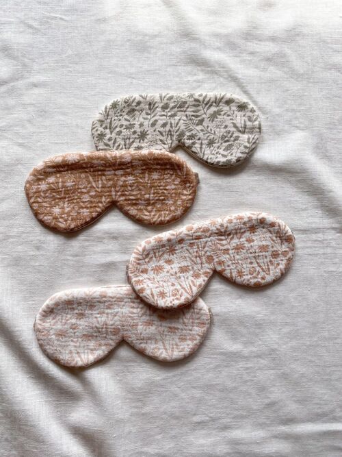 Cotton sleep masks / wildflowers