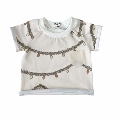 T-shirt in jersey / Luci natalizie